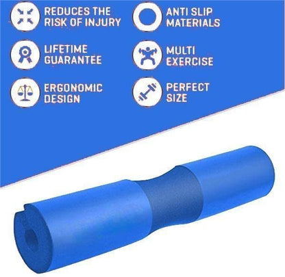 Quat Pad für Langhantel – Bequemes Schaumstoffkissen für Hip Thrusts &amp; Lunges 