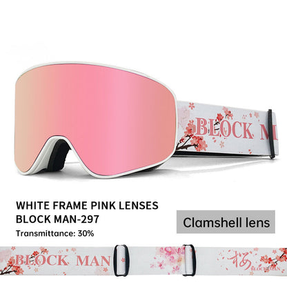 Abdeckung Skibrille Winter Outdoor Sportbrille
