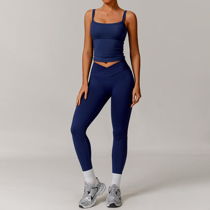 Schulterfreies Langarm-Yogakleid für Damen – Stylische &amp; sportliche Passform