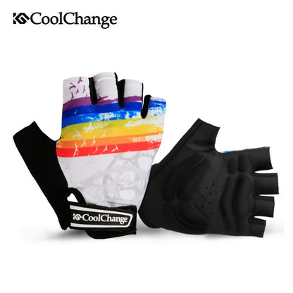 Fahrradhandschuhe Halbfinger Herren Damen