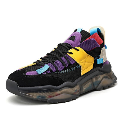 Große Herren-Sneaker mit dicker Sohle