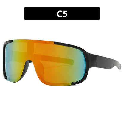 Outdoor-Skibrille mit großem Rahmen, winddichte Schutzbrille, Bergsteigen, Rennräder, Fahrräder, Sport-Sonnenbrille 