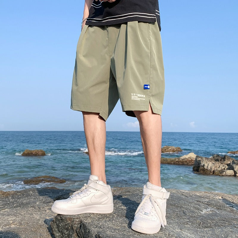 Herren Ice Silk Quick-Dry Shorts – Leichte Sommersportbekleidung